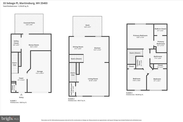 33 SEBAGO PL, Martinsburg, WV 25403