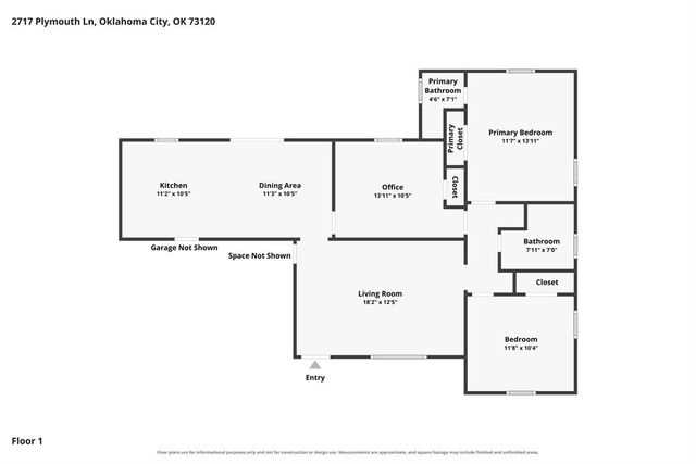 2717 Plymouth Lane, The Village, OK 73120