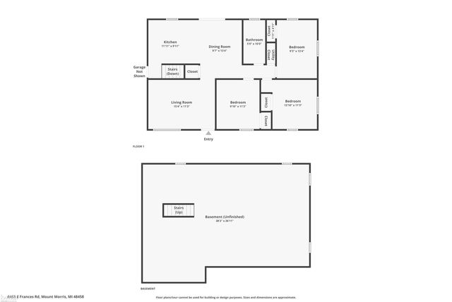 6465 E Frances Road, Thetford Twp, MI 48458