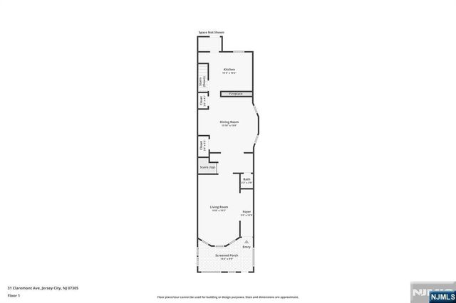 31 Claremont Avenue, Jersey City, NJ 07305