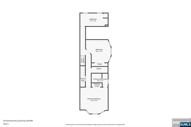 31 Claremont Avenue, Jersey City, NJ 07305