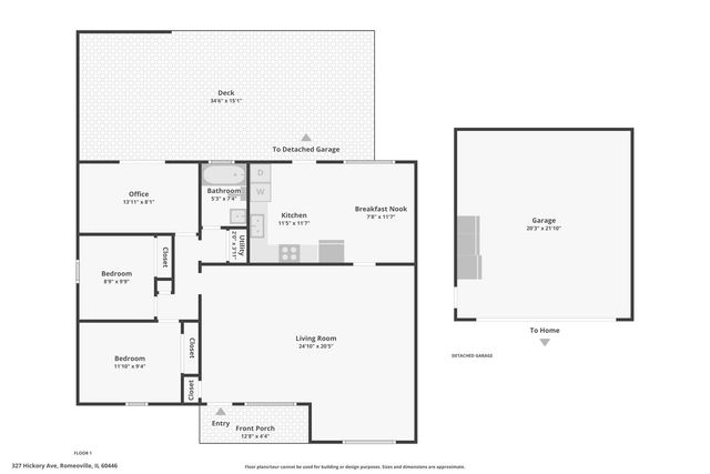 327 Hickory Avenue, Romeoville, IL 60446