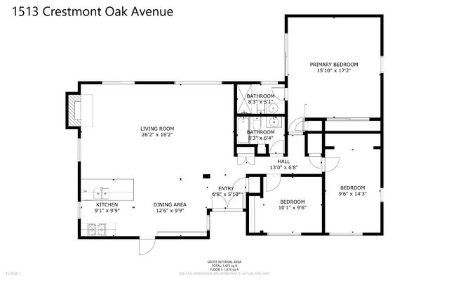 1513 Crestmont Oak Dr, Roseville, CA 95661