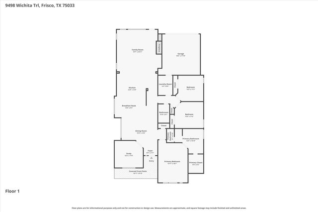 9498 Wichita Trail, Frisco, TX 75033