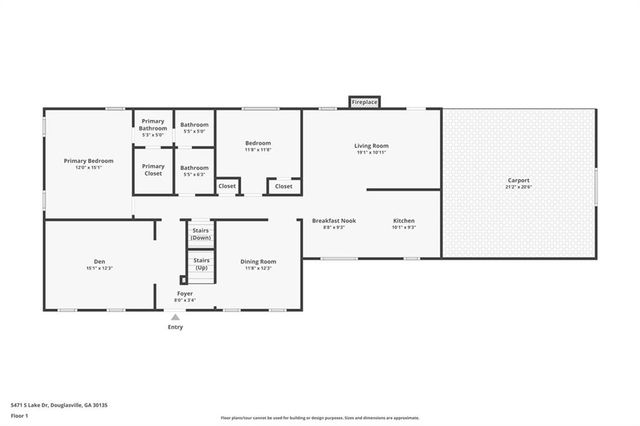 5471 S Lake Drive, Douglasville, GA 30135