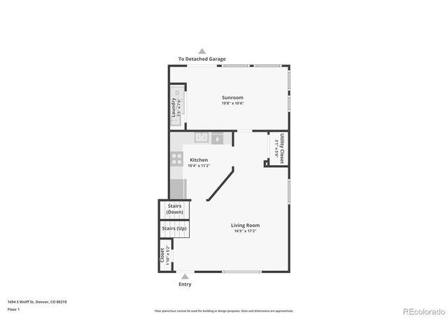 1694 S Wolff St, Denver, CO 80219