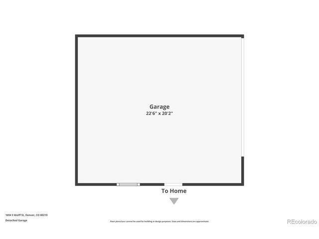 1694 S Wolff St, Denver, CO 80219