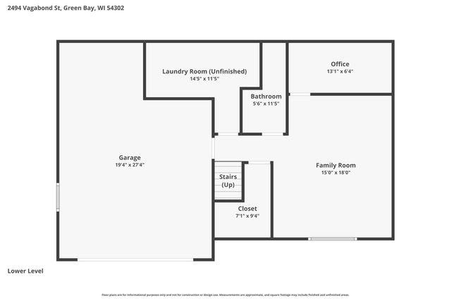 2494 VAGABOND STREET, Green Bay, WI 54302