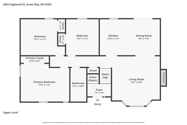 2494 VAGABOND STREET, Green Bay, WI 54302