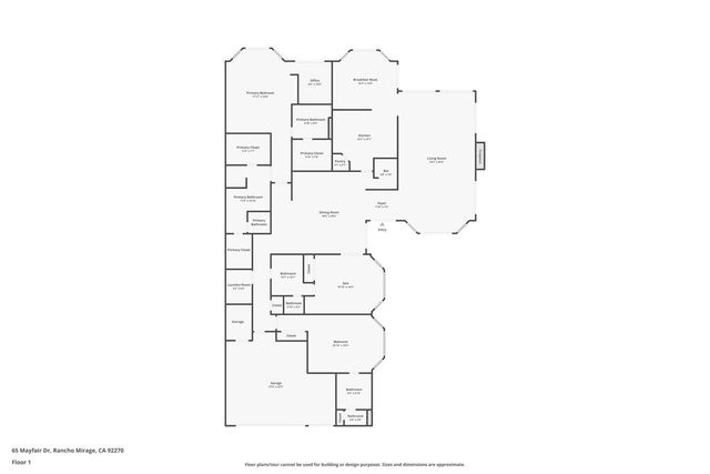 65 Mayfair Drive, Rancho Mirage, CA 92270