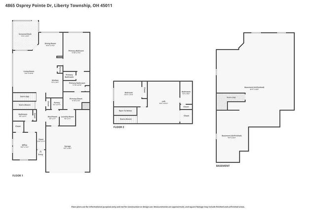 4865 Osprey Pointe Drive, Liberty Twp, OH 45011