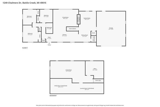 1249 Chalmers Drive, Battle Creek, MI 49015