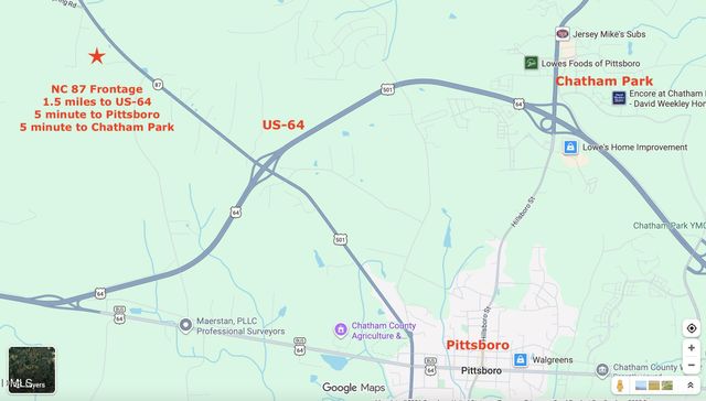 0 N Nc 87 N, Pittsboro, NC 27312