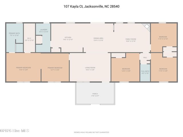 107 Kayla Court, Jacksonville, NC 28540