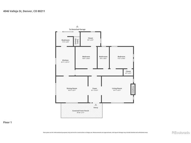 4046 Vallejo St, Denver, CO 80211