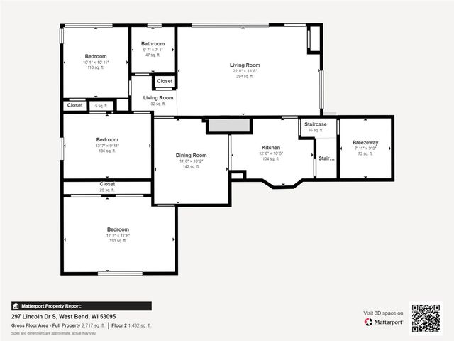 297 Lincoln DRIVE S, West Bend, WI 53095