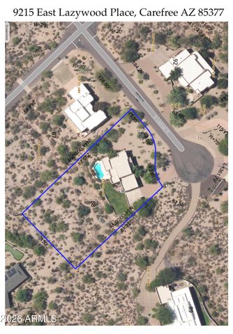 9215 E LAZYWOOD Place, Carefree, AZ 85377