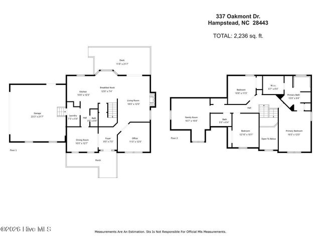 337 Oakmont Drive, Hampstead, NC 28443