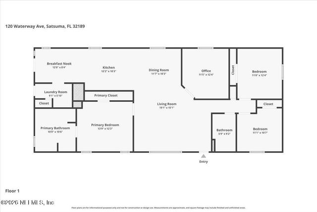 120 WATERWAY Avenue, Satsuma, FL 32189