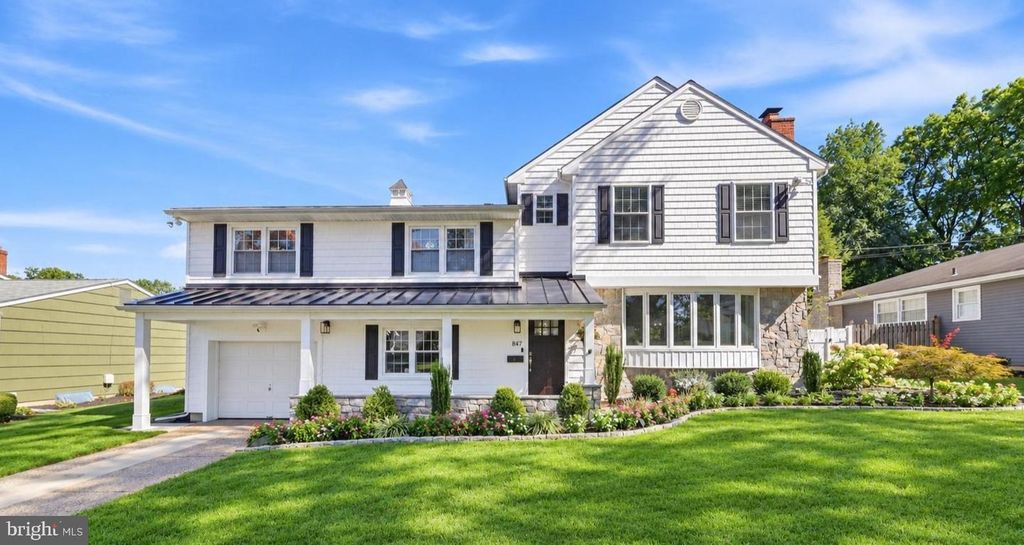 847 WAYSIDE LN, HADDONFIELD, NJ 08033 — exterior