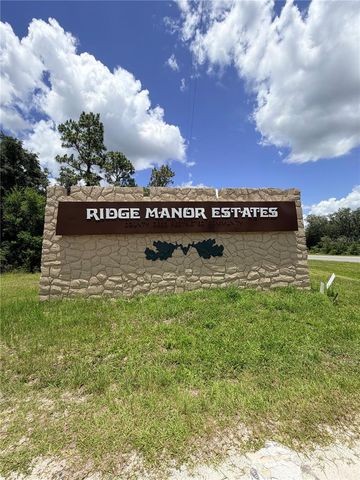 LOT 9 HARDSTONE DRIVE, Webster, FL 33597