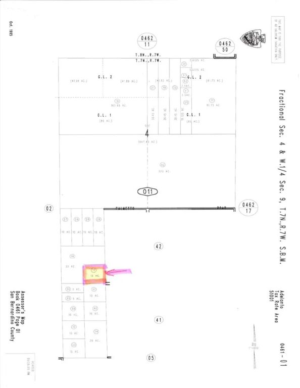 0 Palmetto, Helendale, CA 92342