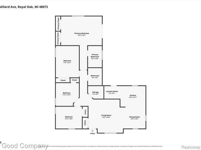 1112 Millard Avenue, Royal Oak, MI 48073