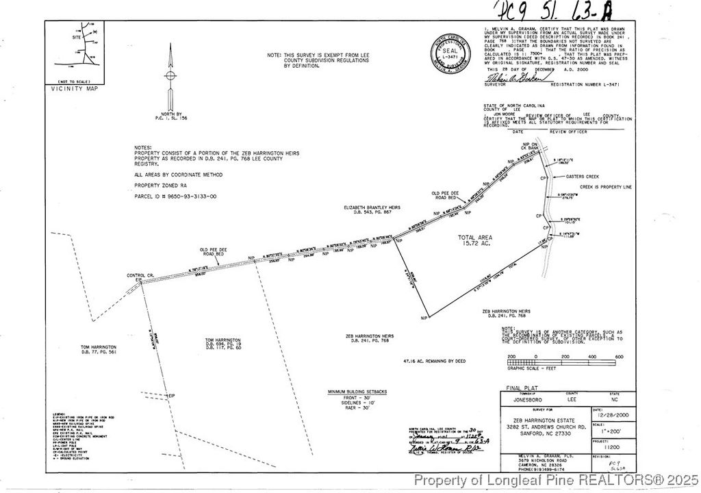 St Andrews Church Road, Sanford, NC 27330 — exterior