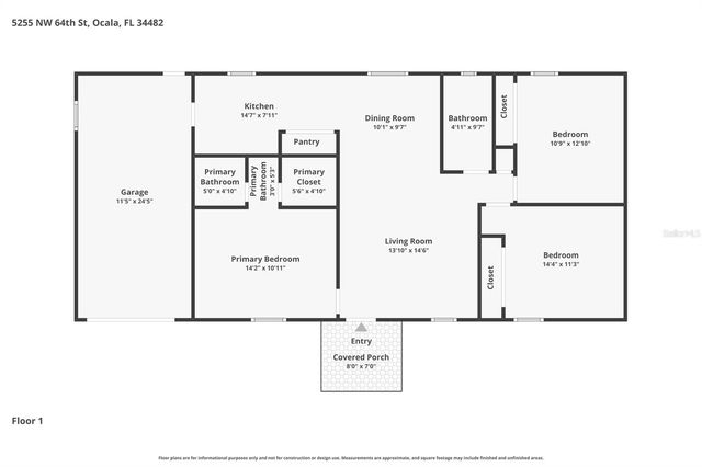 5255 NW 64 STREET, Ocala, FL 34482
