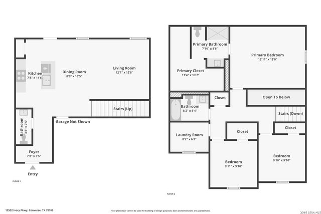 12552 Ivory Pkwy, Converse, TX 78109