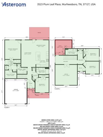 3523 Plum Leaf Pl, Murfreesboro, TN 37127