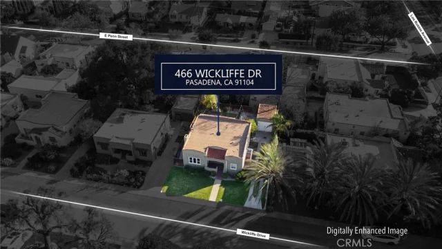 466 Wickliffe Drive, Pasadena, CA 91104