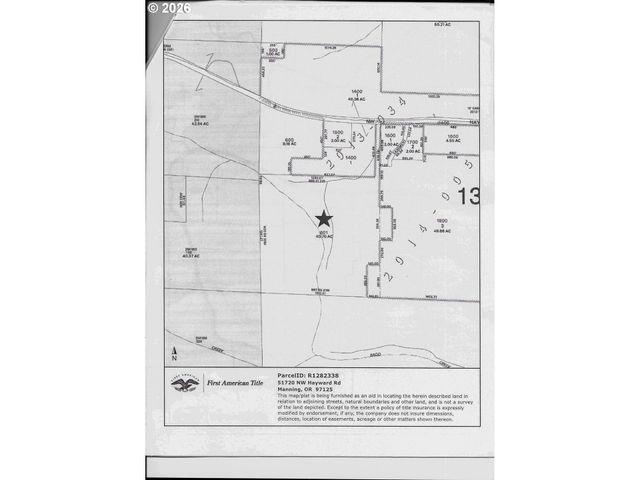 51720 Nw HAYWARD Rd, Manning, OR 97125