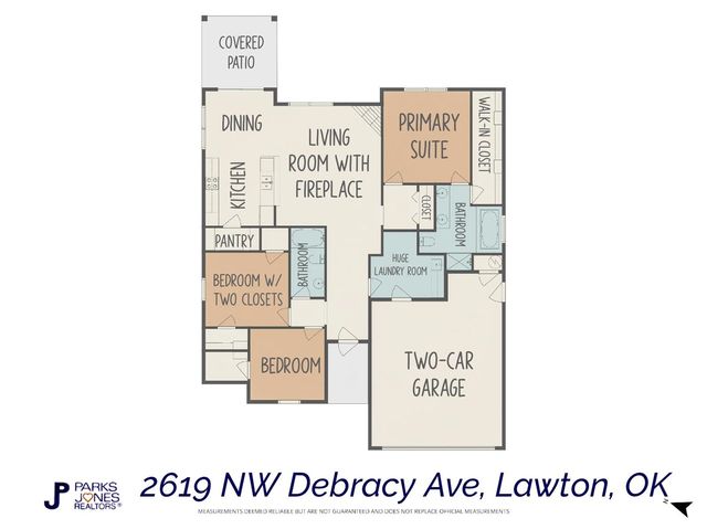 2619 NW Debracy Ave, Lawton, OK 73505