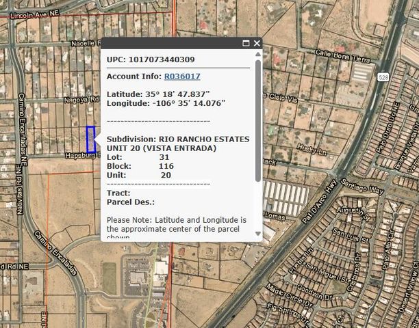 7213 Hapsburg Road NE, Rio Rancho, NM 87144