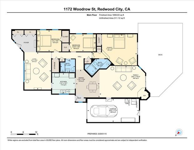 1172 Woodrow Street, Redwood City, CA 94061