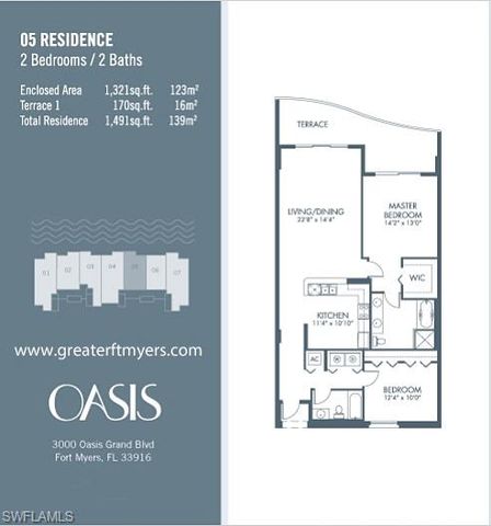 3000 Oasis Grand BLVD 505, Fort Myers, FL 33916