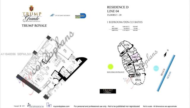 18201 Collins Avenue 604, Sunny Isles Beach, FL 33160