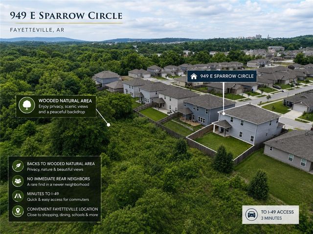 949 E Sparrow Circle, Fayetteville, AR 72701