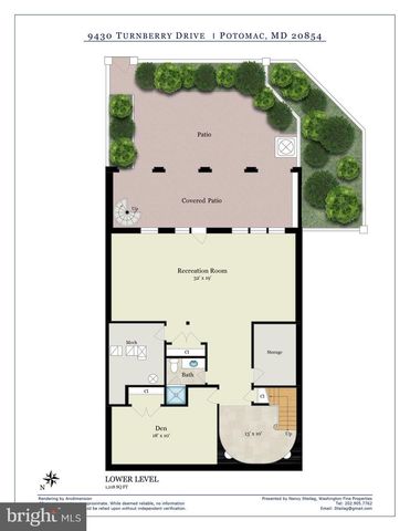 9430 TURNBERRY DR, Potomac, MD 20854