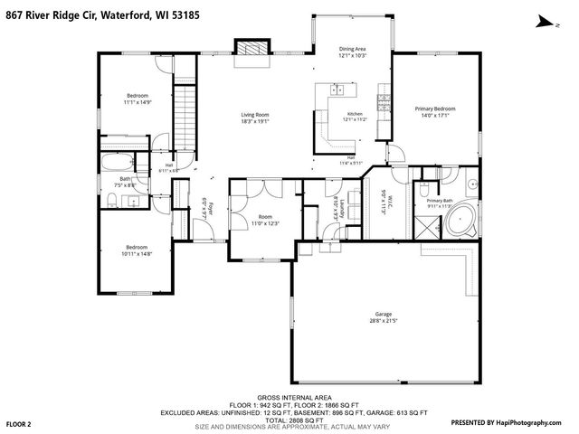 867 River Ridge CIRCLE, Waterford, WI 53185