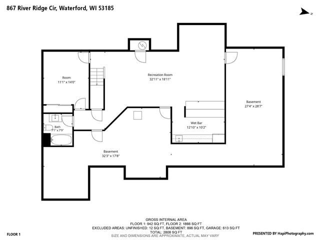 867 River Ridge CIRCLE, Waterford, WI 53185