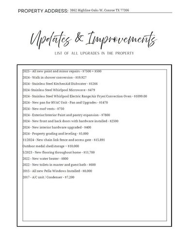 3862 Highline Oaks W, Conroe, TX 77306