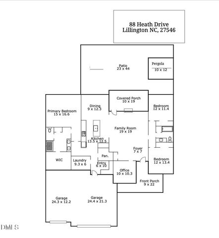 88 Heath Drive, Lillington, NC 27546