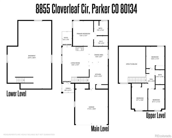 8855 Cloverleaf Circle, Parker, CO 80134