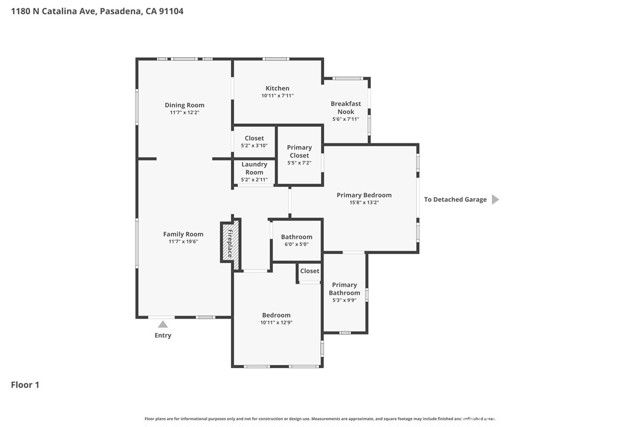 1180 N Catalina, Pasadena, CA 91104