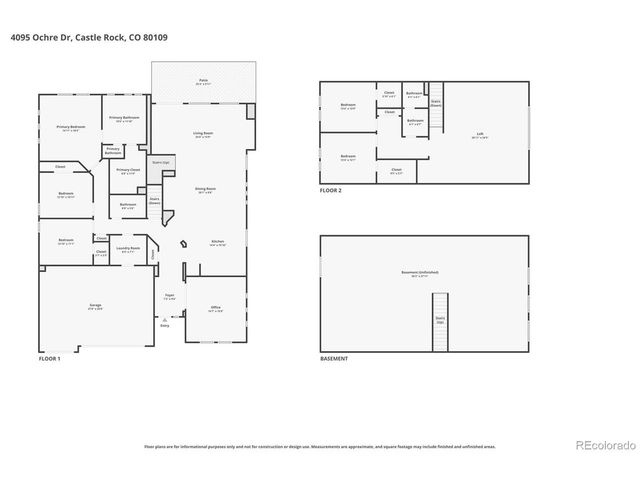 4095 Ochre Dr, Castle Rock, CO 80109