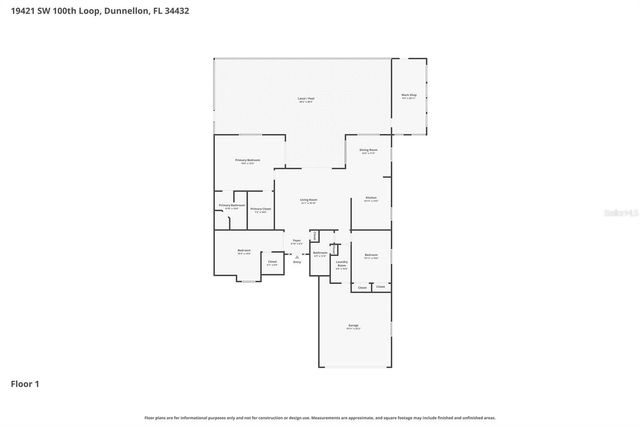 19421 SW 100TH LOOP, Dunnellon, FL 34432