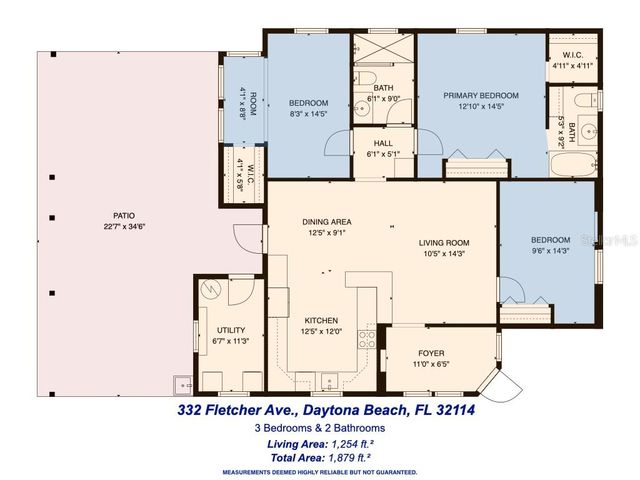 332 FLETCHER AVENUE, Daytona Beach, FL 32114