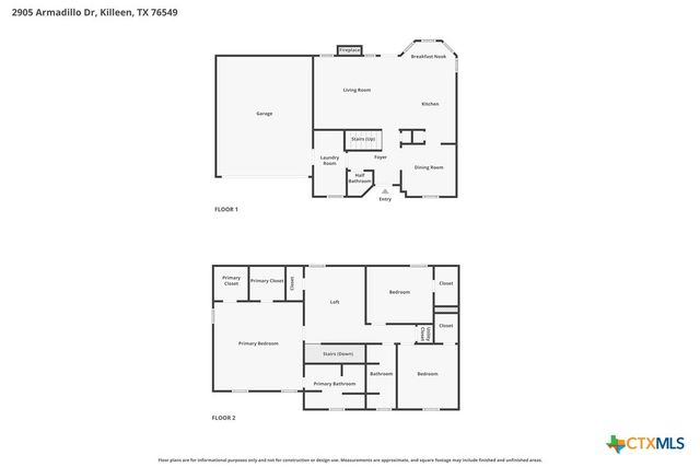 2905 Armadillo Drive, Killeen, TX 76549